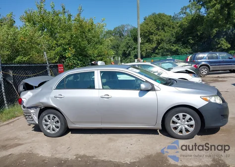 2010 Toyota Corolla Le z USA, uszkodzony, nr VIN 2T1BU4EE3AC483225